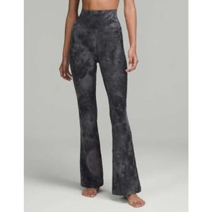 lululemon athletica Black Tie-Dye Leggings